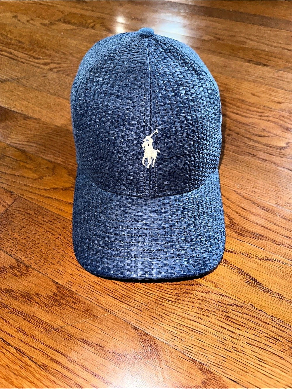 Polo Ralph Lauren Straw Baseball Hat in Blue